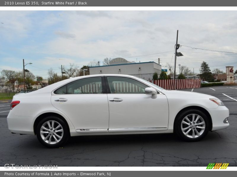 Starfire White Pearl / Black 2010 Lexus ES 350