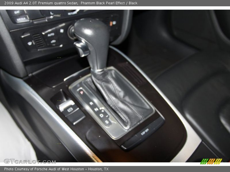 Phantom Black Pearl Effect / Black 2009 Audi A4 2.0T Premium quattro Sedan