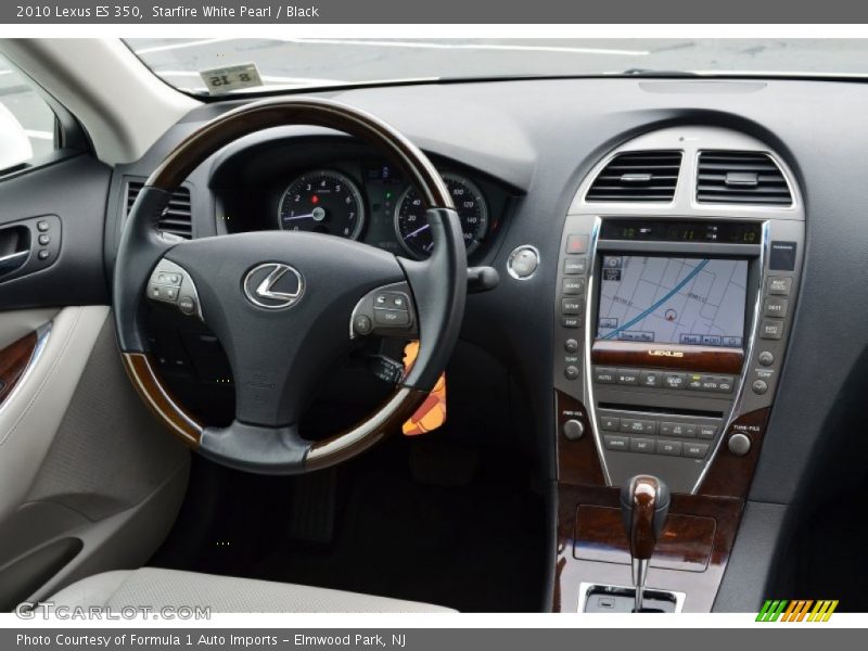 Starfire White Pearl / Black 2010 Lexus ES 350