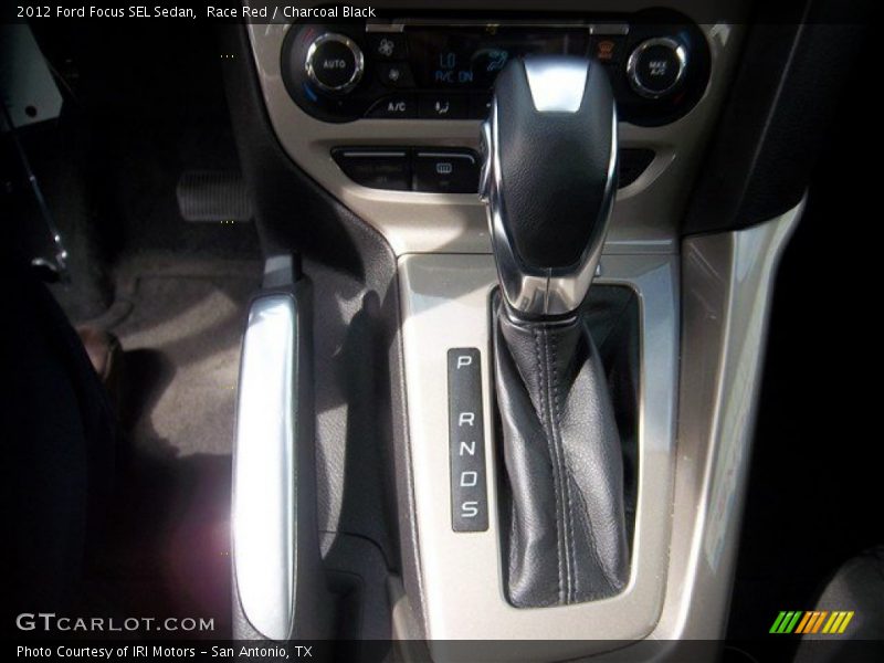 Race Red / Charcoal Black 2012 Ford Focus SEL Sedan