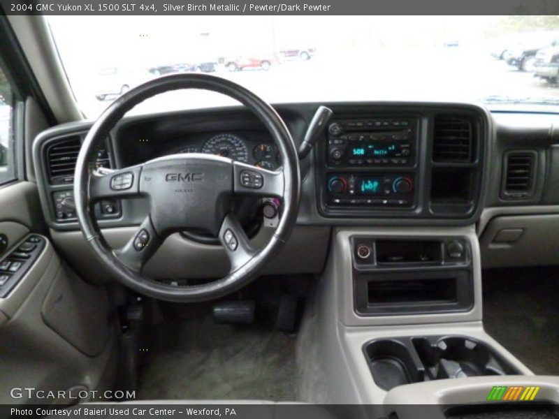 Silver Birch Metallic / Pewter/Dark Pewter 2004 GMC Yukon XL 1500 SLT 4x4