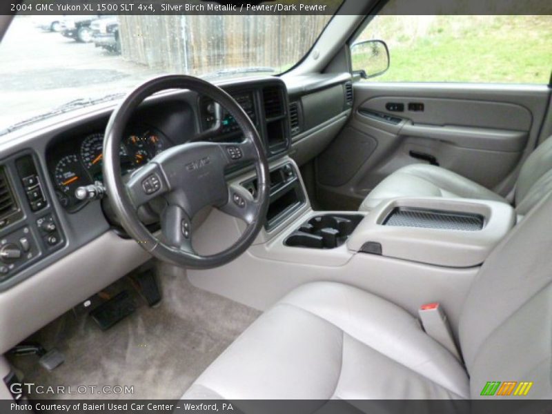 Silver Birch Metallic / Pewter/Dark Pewter 2004 GMC Yukon XL 1500 SLT 4x4