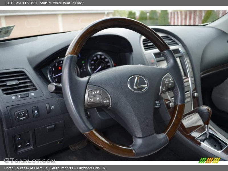 Starfire White Pearl / Black 2010 Lexus ES 350