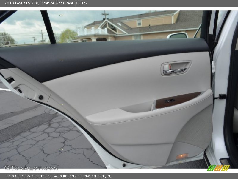 Starfire White Pearl / Black 2010 Lexus ES 350