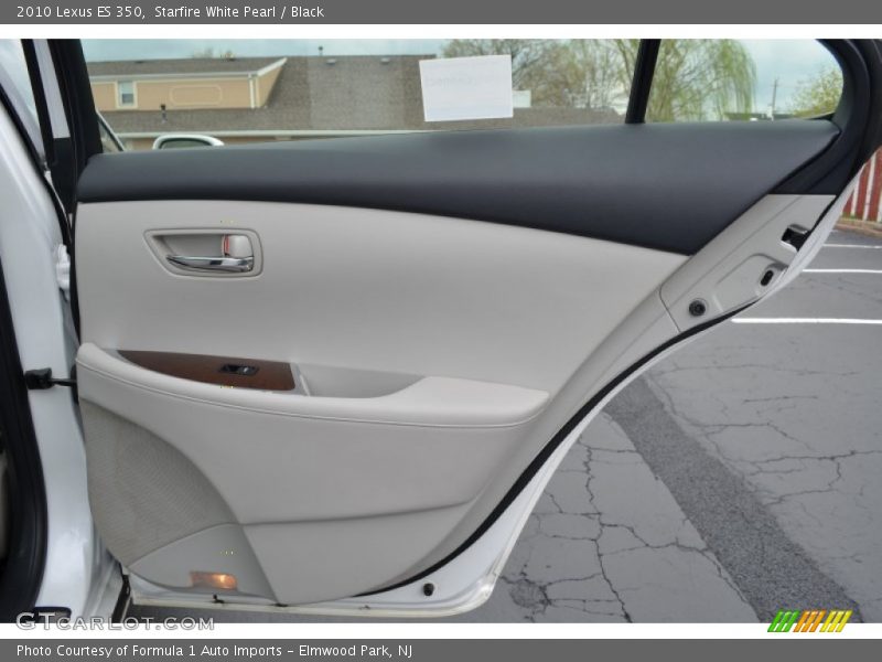 Starfire White Pearl / Black 2010 Lexus ES 350