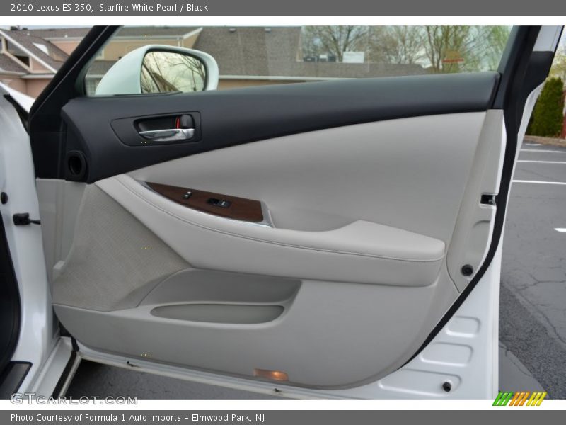 Starfire White Pearl / Black 2010 Lexus ES 350