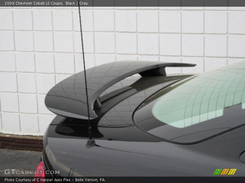 Black / Gray 2009 Chevrolet Cobalt LS Coupe