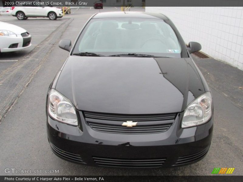 Black / Gray 2009 Chevrolet Cobalt LS Coupe