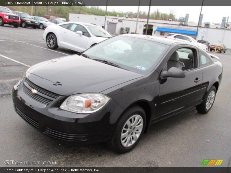 Black / Gray 2009 Chevrolet Cobalt LS Coupe