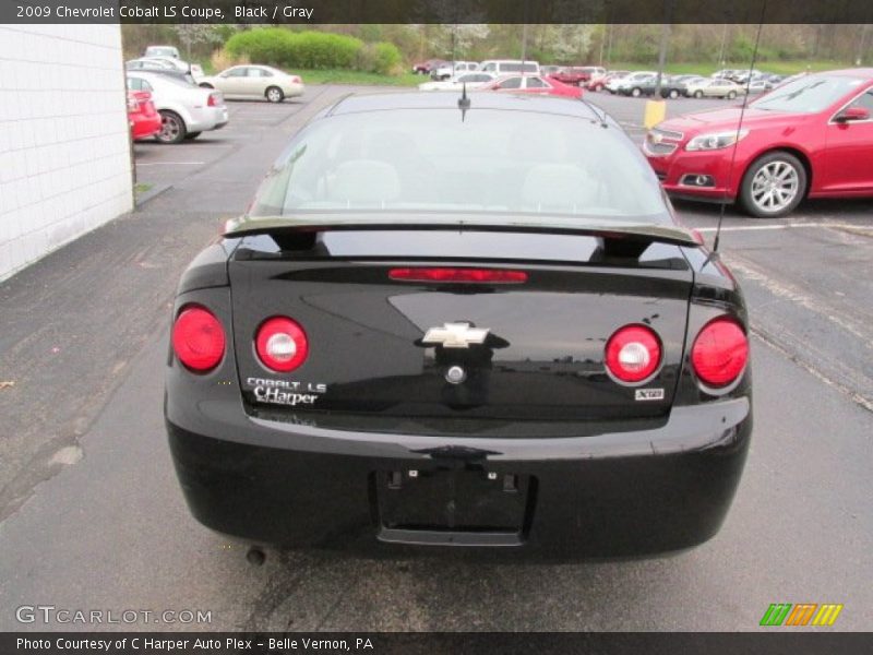 Black / Gray 2009 Chevrolet Cobalt LS Coupe