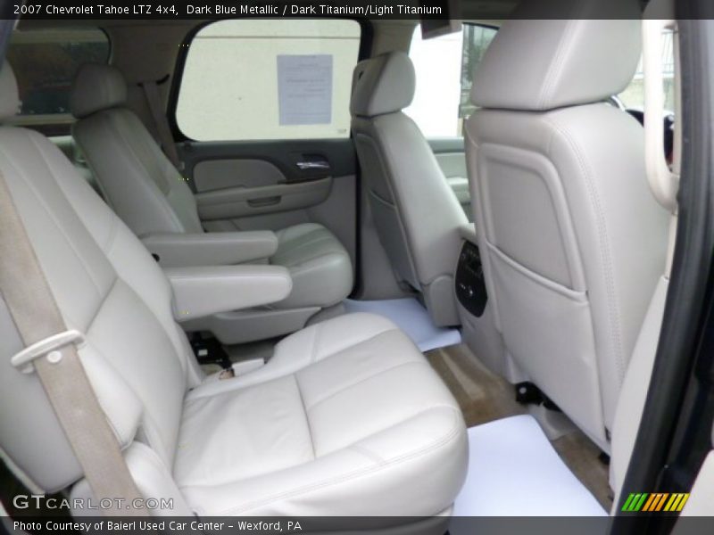 Dark Blue Metallic / Dark Titanium/Light Titanium 2007 Chevrolet Tahoe LTZ 4x4