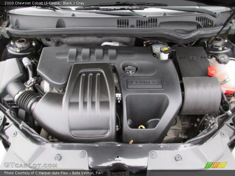 Black / Gray 2009 Chevrolet Cobalt LS Coupe