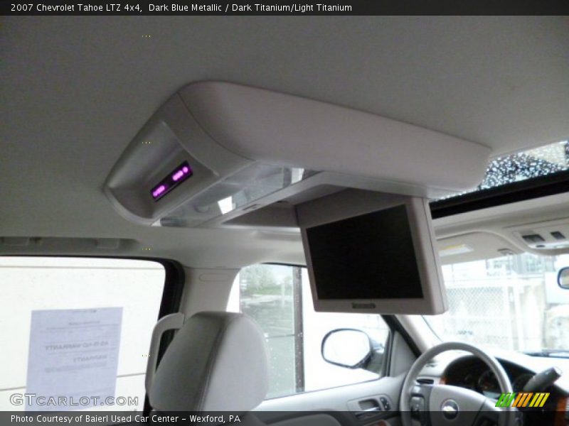 Dark Blue Metallic / Dark Titanium/Light Titanium 2007 Chevrolet Tahoe LTZ 4x4