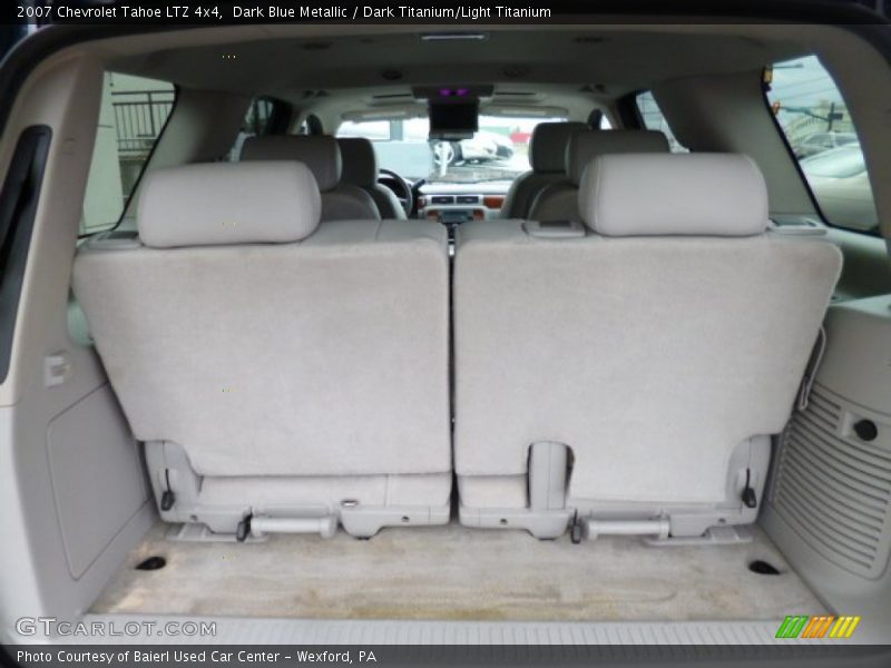 Dark Blue Metallic / Dark Titanium/Light Titanium 2007 Chevrolet Tahoe LTZ 4x4