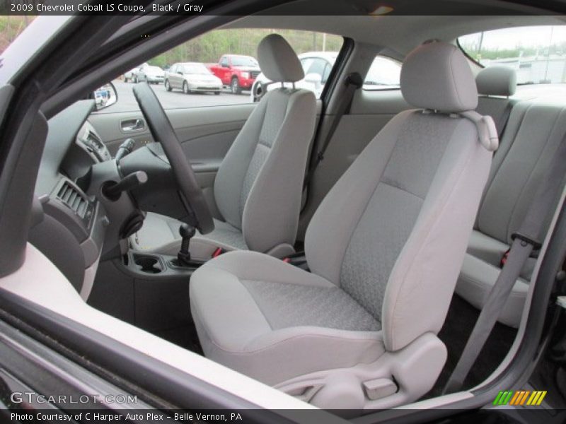 Black / Gray 2009 Chevrolet Cobalt LS Coupe