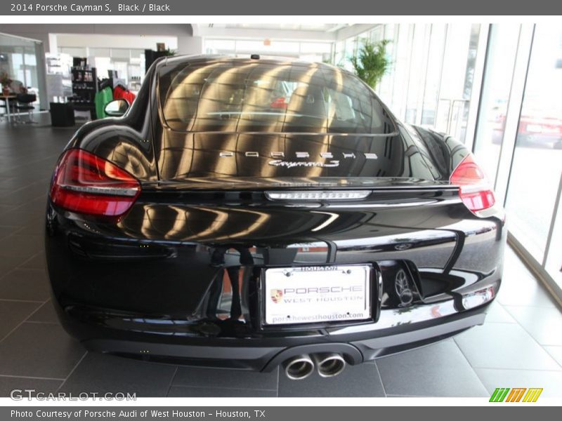 Black / Black 2014 Porsche Cayman S