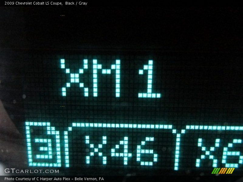 Black / Gray 2009 Chevrolet Cobalt LS Coupe