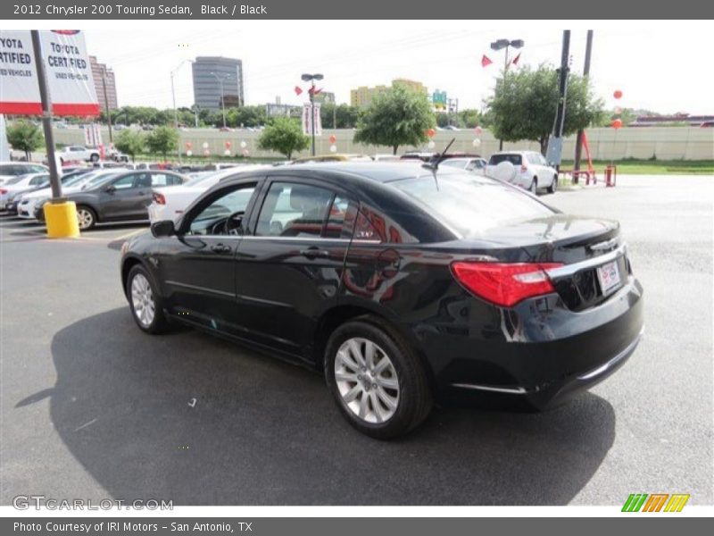 Black / Black 2012 Chrysler 200 Touring Sedan