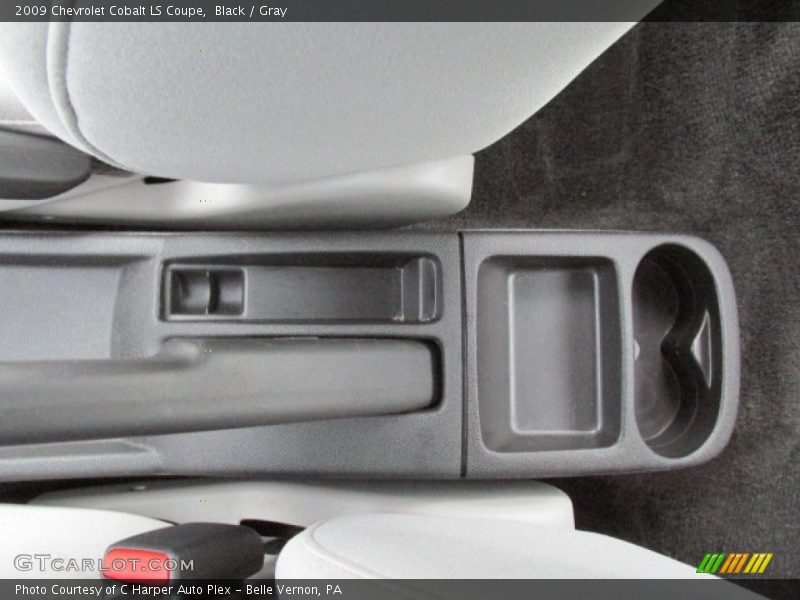 Black / Gray 2009 Chevrolet Cobalt LS Coupe