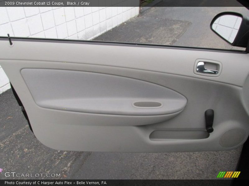 Black / Gray 2009 Chevrolet Cobalt LS Coupe