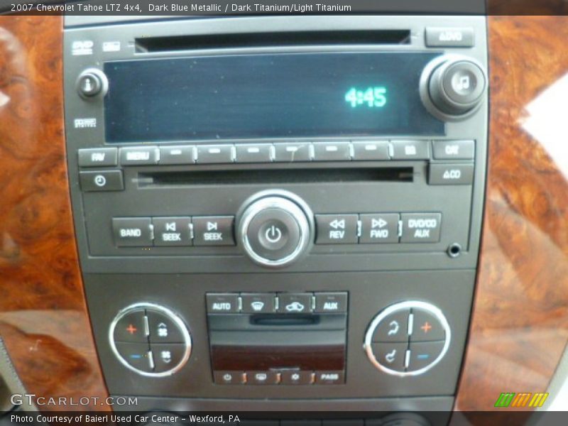 Dark Blue Metallic / Dark Titanium/Light Titanium 2007 Chevrolet Tahoe LTZ 4x4