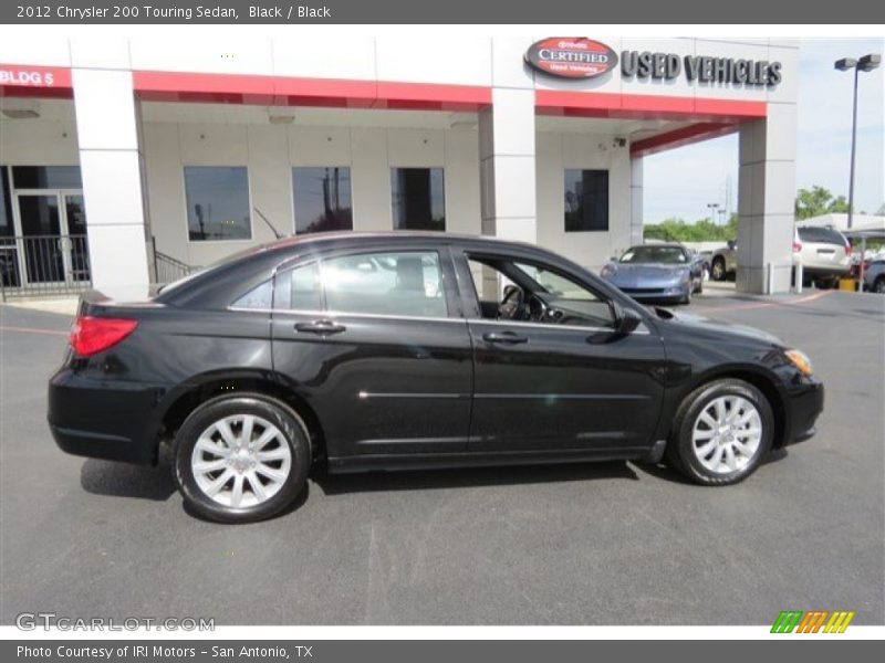 Black / Black 2012 Chrysler 200 Touring Sedan