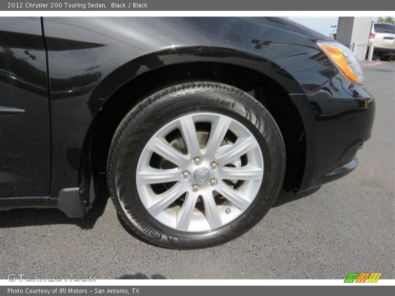 Black / Black 2012 Chrysler 200 Touring Sedan