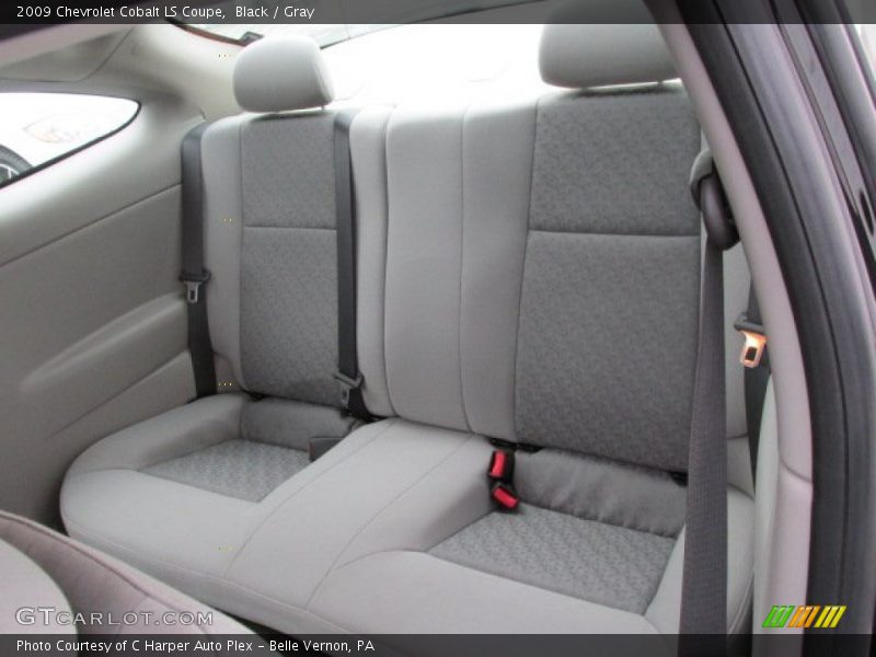 Black / Gray 2009 Chevrolet Cobalt LS Coupe