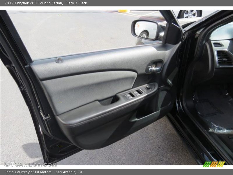 Black / Black 2012 Chrysler 200 Touring Sedan