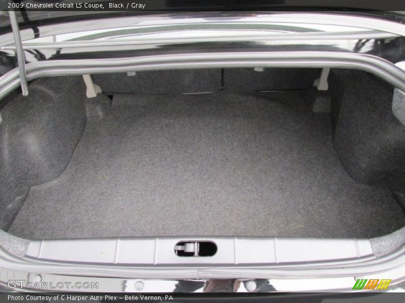 Black / Gray 2009 Chevrolet Cobalt LS Coupe