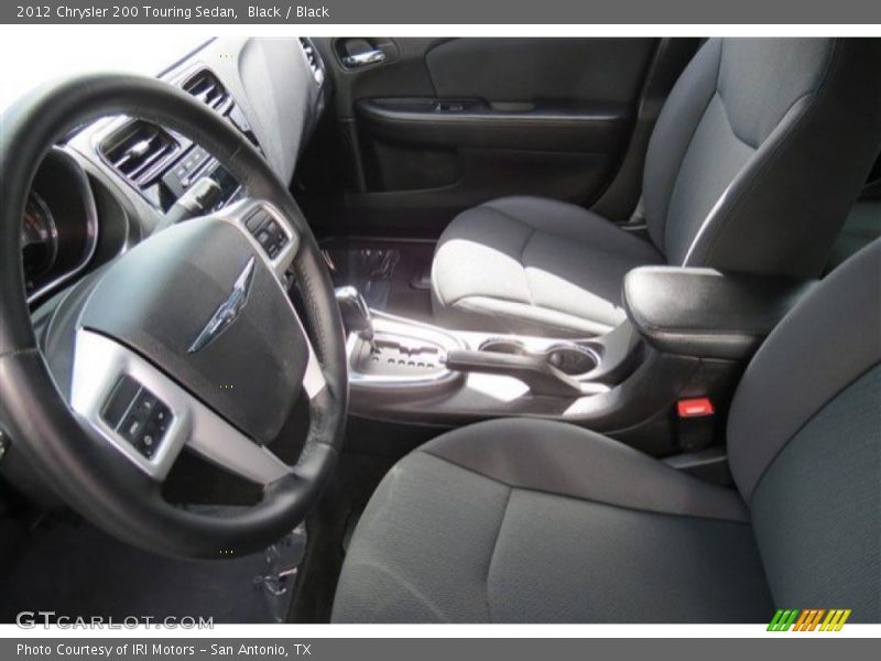 Black / Black 2012 Chrysler 200 Touring Sedan