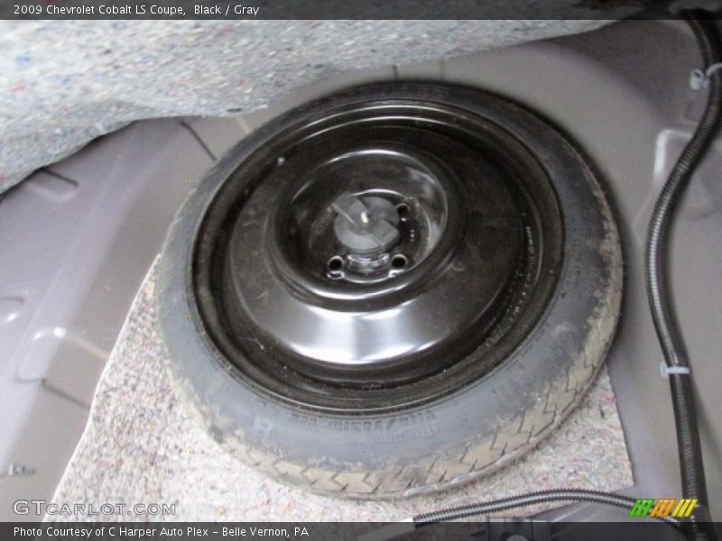 Black / Gray 2009 Chevrolet Cobalt LS Coupe