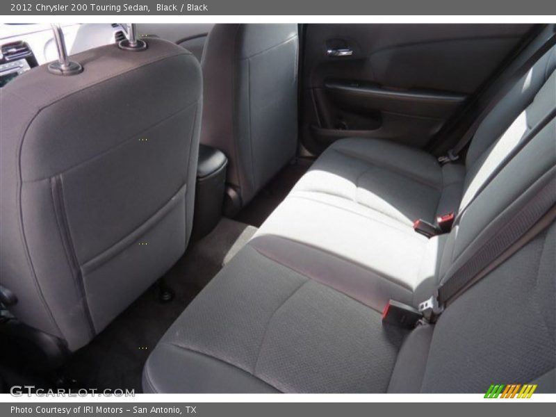 Black / Black 2012 Chrysler 200 Touring Sedan