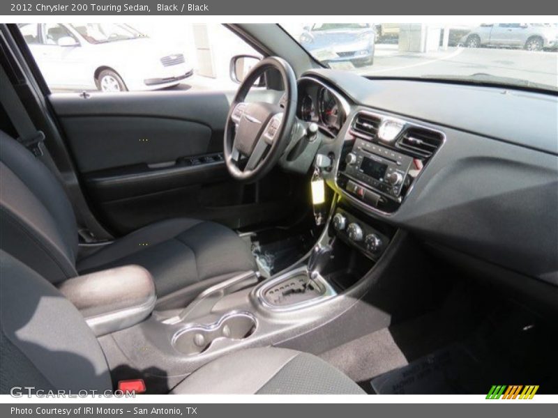 Black / Black 2012 Chrysler 200 Touring Sedan