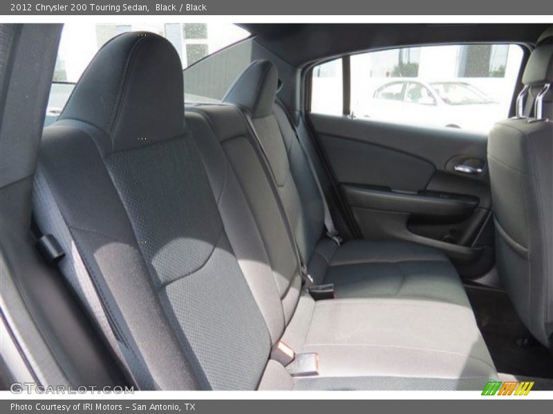Black / Black 2012 Chrysler 200 Touring Sedan