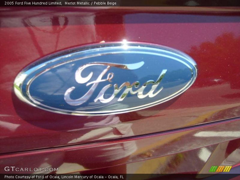 Merlot Metallic / Pebble Beige 2005 Ford Five Hundred Limited