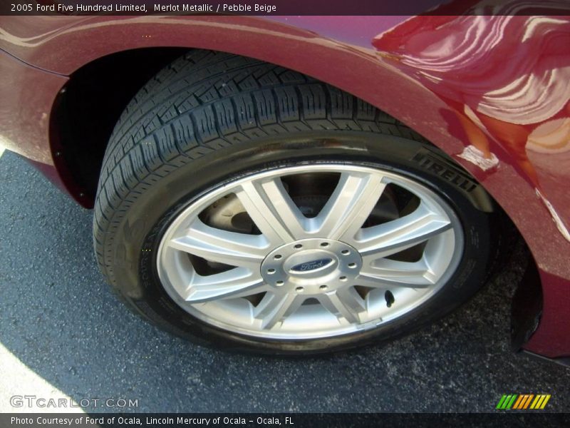 Merlot Metallic / Pebble Beige 2005 Ford Five Hundred Limited