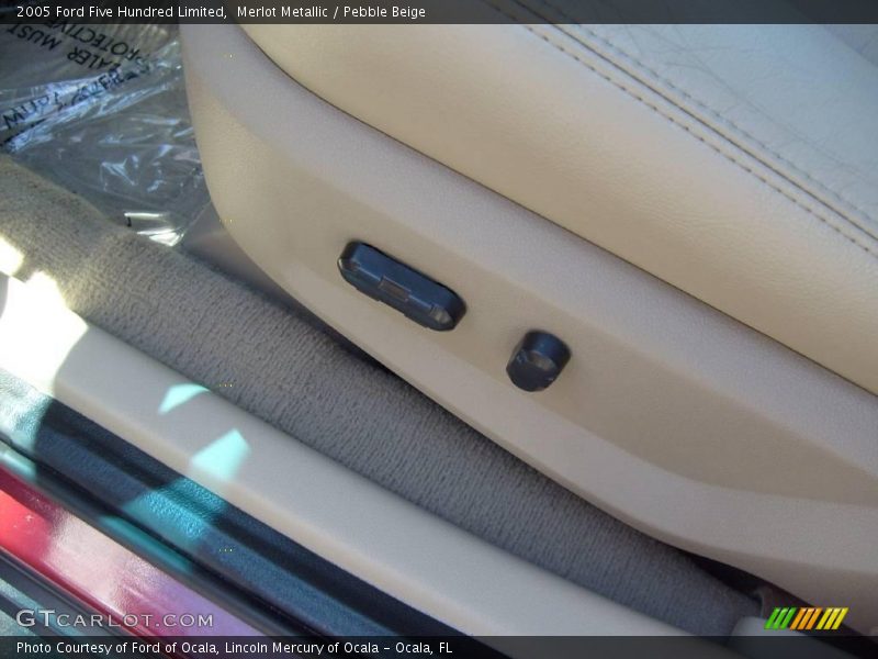 Merlot Metallic / Pebble Beige 2005 Ford Five Hundred Limited