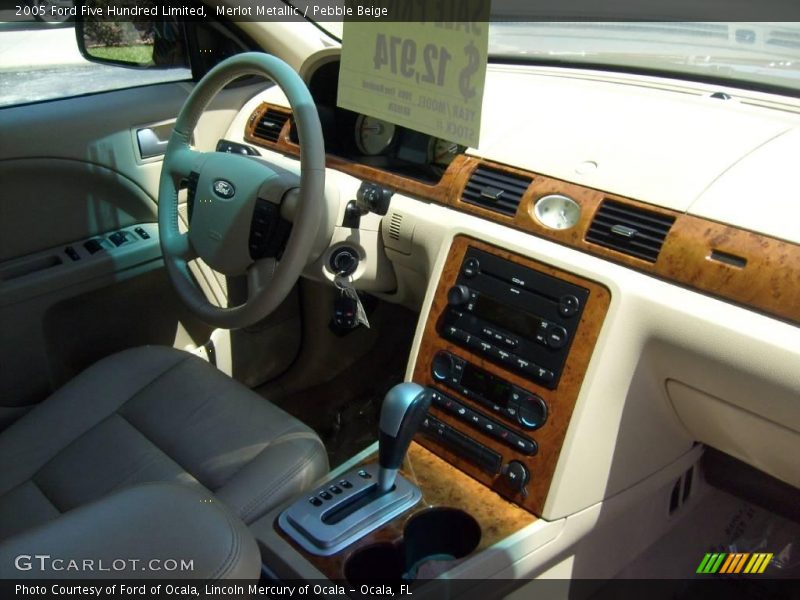 Merlot Metallic / Pebble Beige 2005 Ford Five Hundred Limited