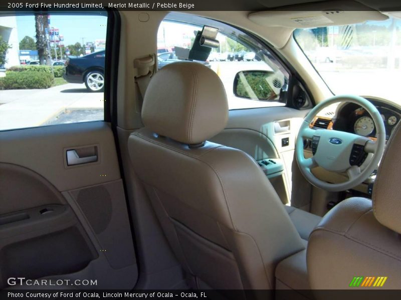 Merlot Metallic / Pebble Beige 2005 Ford Five Hundred Limited