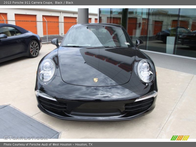 Black / Black 2013 Porsche 911 Carrera Coupe