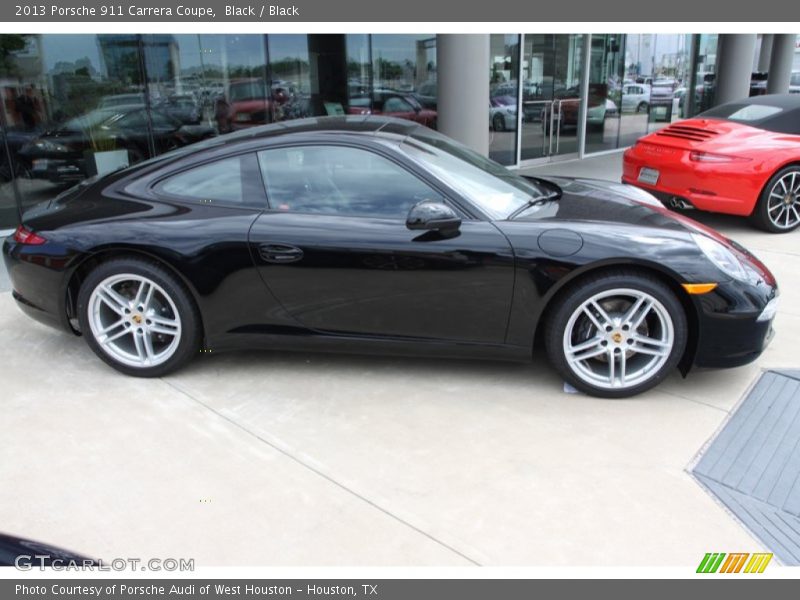 Black / Black 2013 Porsche 911 Carrera Coupe