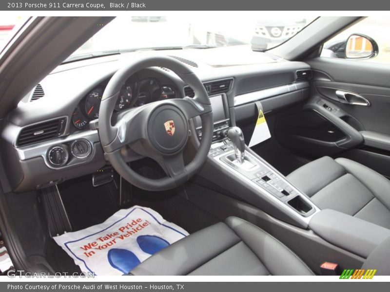  2013 911 Carrera Coupe Black Interior