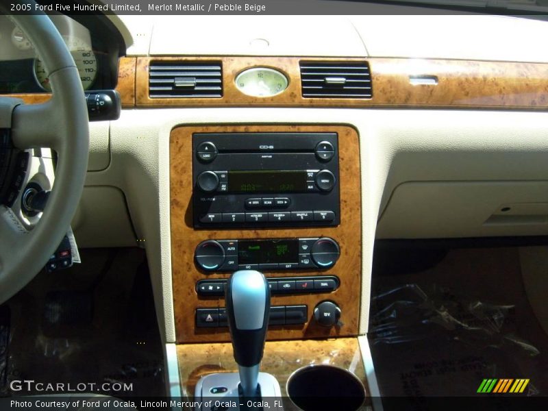 Merlot Metallic / Pebble Beige 2005 Ford Five Hundred Limited