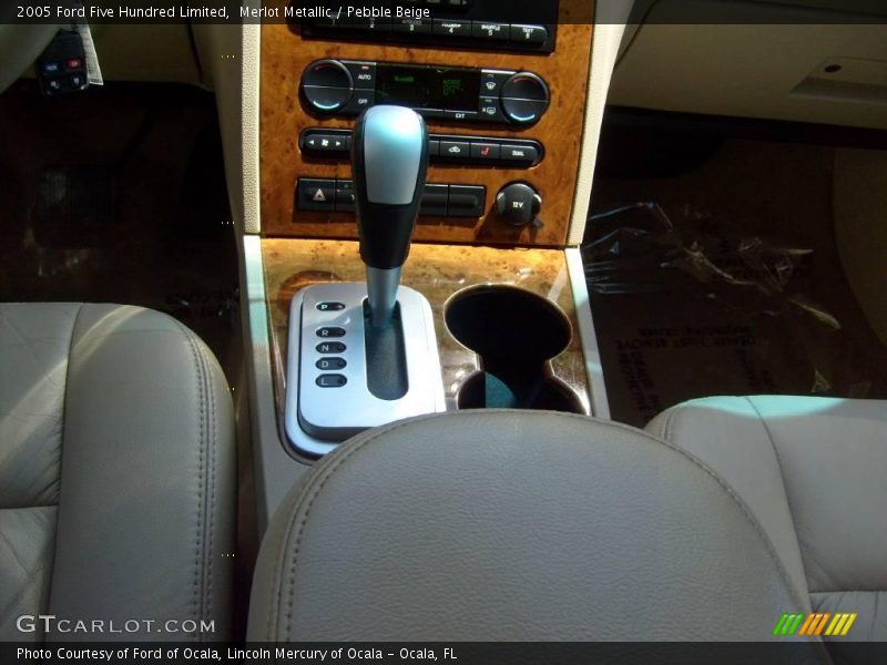Merlot Metallic / Pebble Beige 2005 Ford Five Hundred Limited