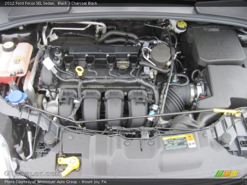 Black / Charcoal Black 2012 Ford Focus SEL Sedan