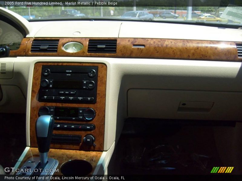 Merlot Metallic / Pebble Beige 2005 Ford Five Hundred Limited