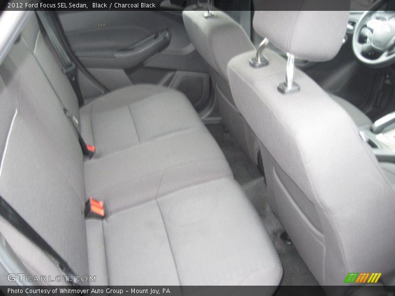Black / Charcoal Black 2012 Ford Focus SEL Sedan