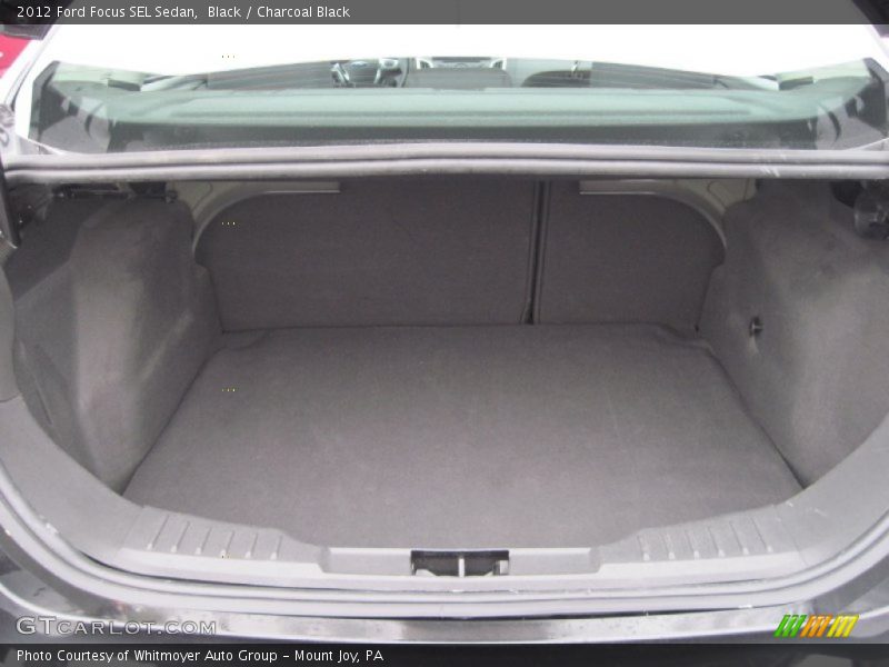 Black / Charcoal Black 2012 Ford Focus SEL Sedan