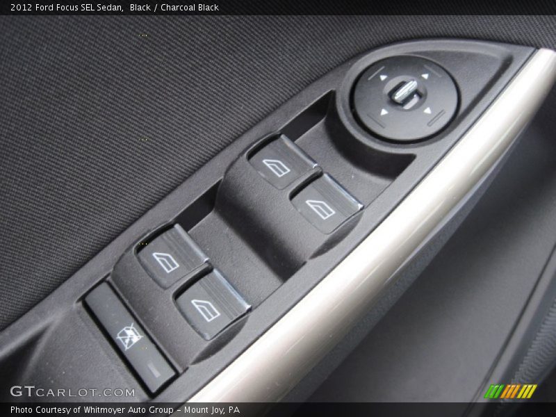Black / Charcoal Black 2012 Ford Focus SEL Sedan